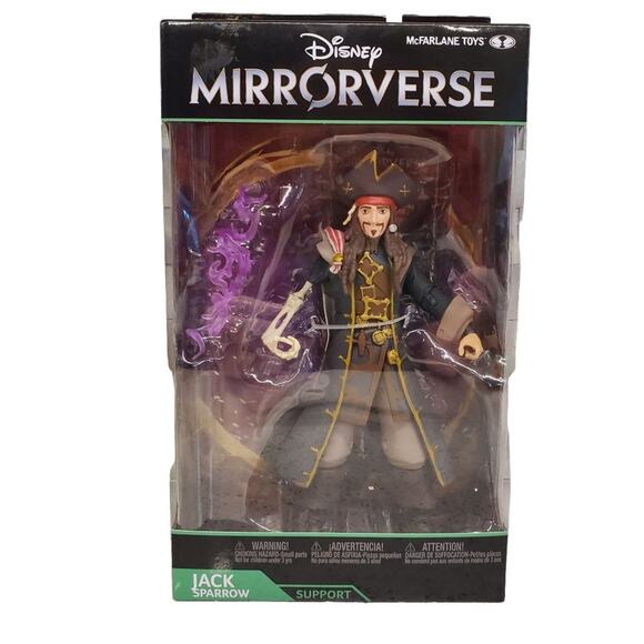 Disney Mirrorverse Captain Jack Sparrow 7" Action Figure Johnny Depp - Picture 1 of 13